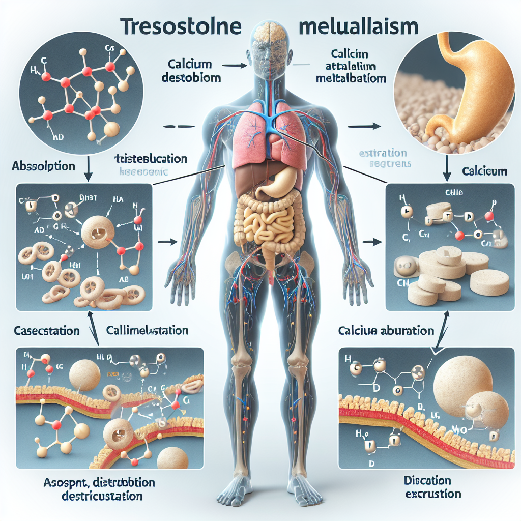 Cómo afecta Trestolone al metabolismo del calcio