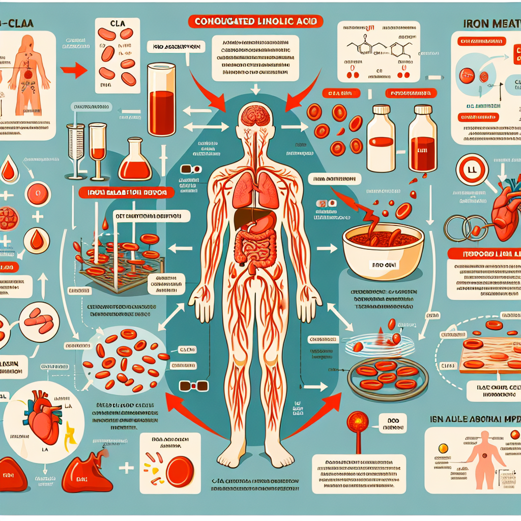 Cómo afecta CLA al metabolismo del hierro
