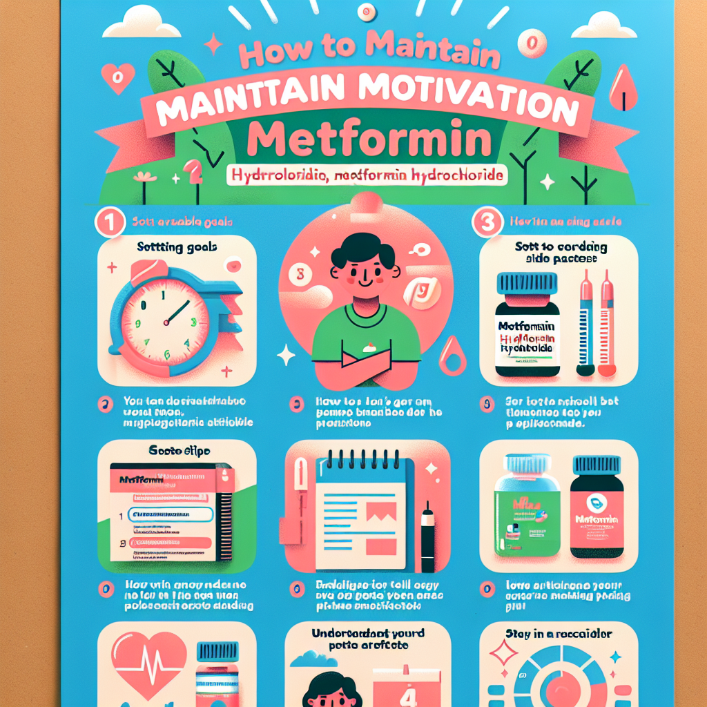 Cómo mantener la motivación cuando usas Metformin Hydrochlorid