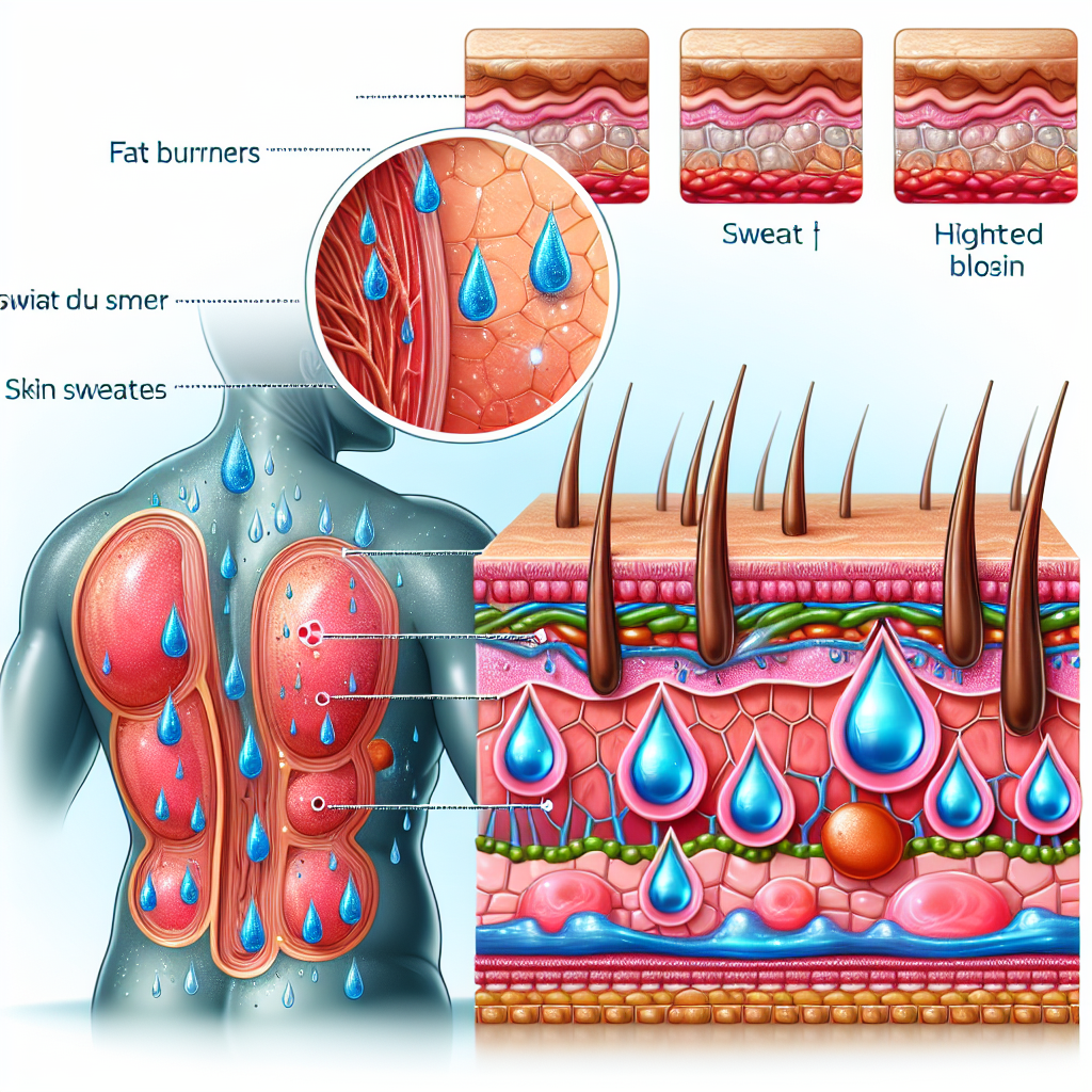 Cómo responde la piel al sudor con Quemadores de grasa
