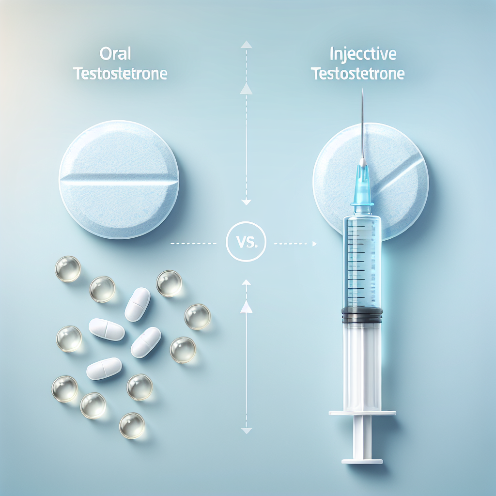 Diferencias entre Testosterona oral e inyectable