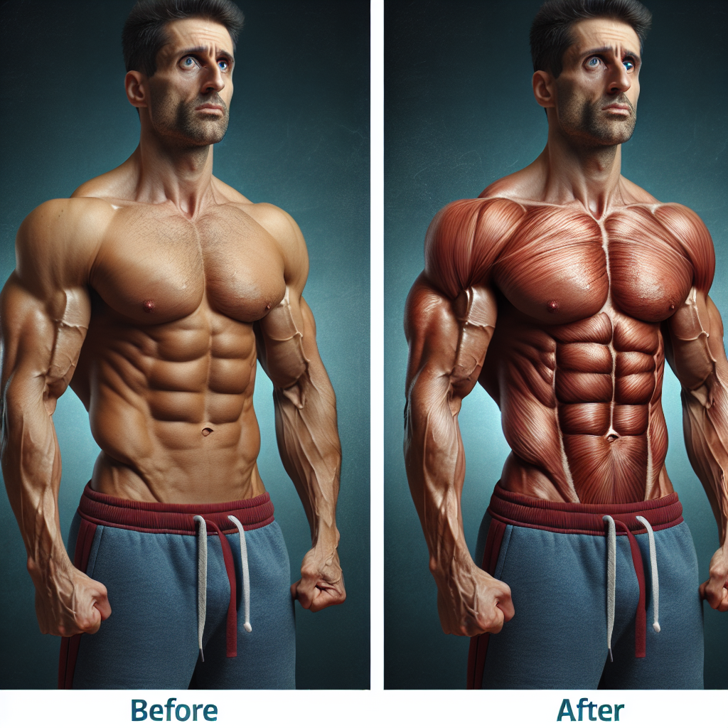 Resultados visibles tras 2 semanas de Inyección de estanozolol