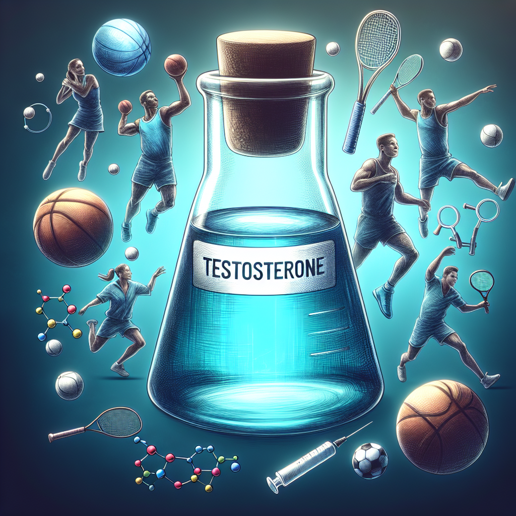 Suspensión acuosa de testosterona en deportes que requieren coordinación