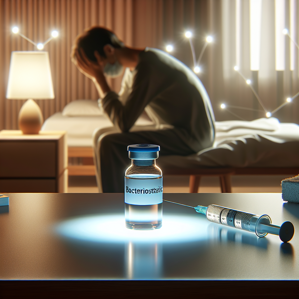 Agua bacteriostática para inyección y dificultad para concentrarse