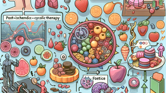 Cómo se comporta Terapia post-cíclica con déficit calórico severo
