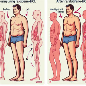 Diferencias entre resultados físicos y estéticos con Raloxifen-HCl