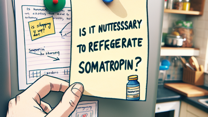 ¿Es necesario refrigerar Somatropina?