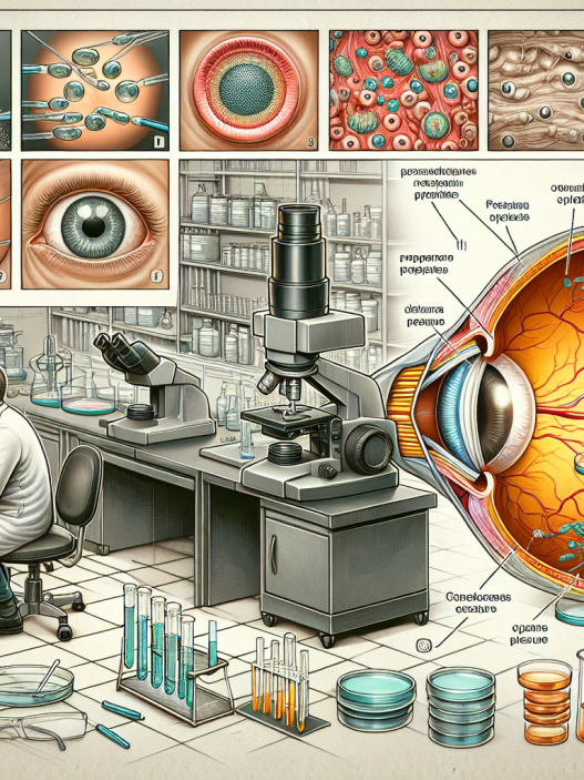 Preparados de péptidos y cambios en la presión ocular