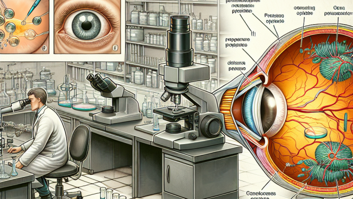 Preparados de péptidos y cambios en la presión ocular