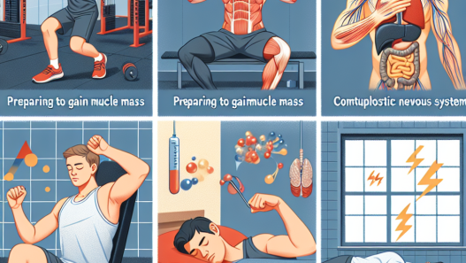 Preparativos para ganar masa muscular y su efecto en el sistema parasimpático