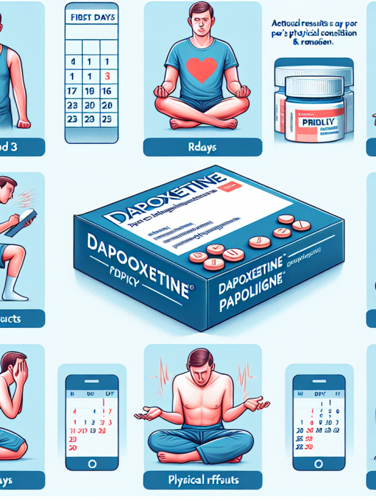 Qué esperar de los primeros 3 días con Dapoxetine (Priligy)