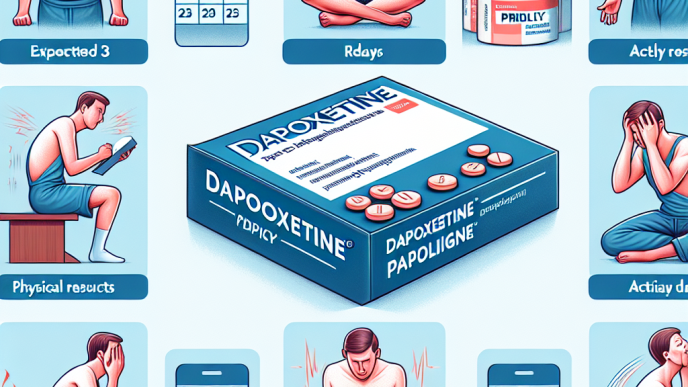 Qué esperar de los primeros 3 días con Dapoxetine (Priligy)