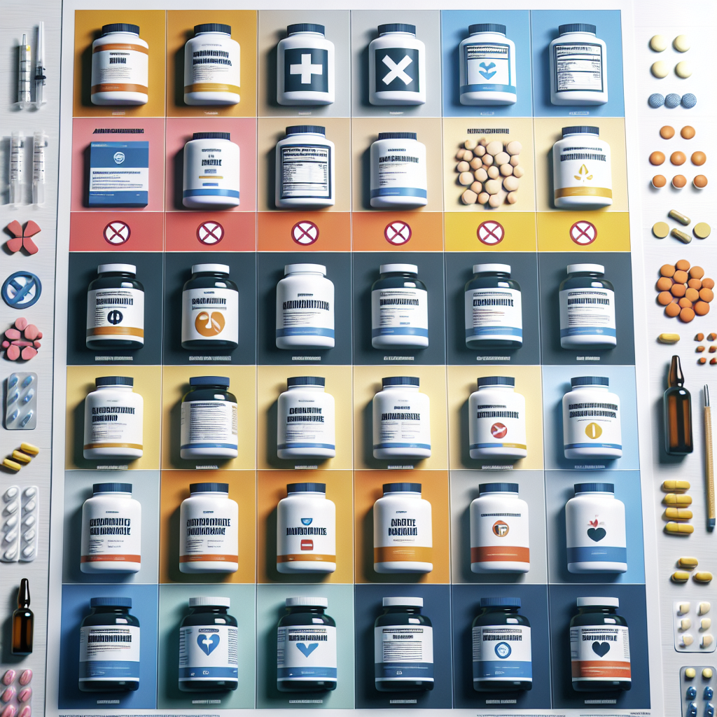 Suplementos prohibidos con Anastrozol