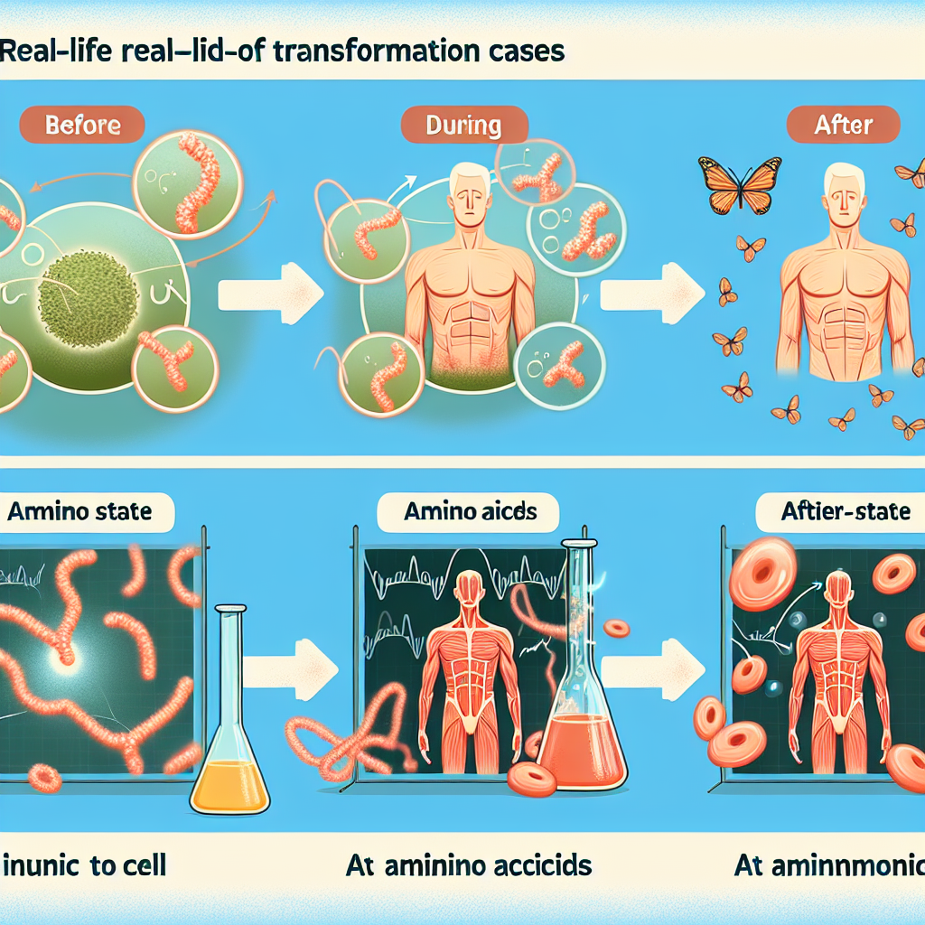 Casos reales de transformación con Aminoácidos