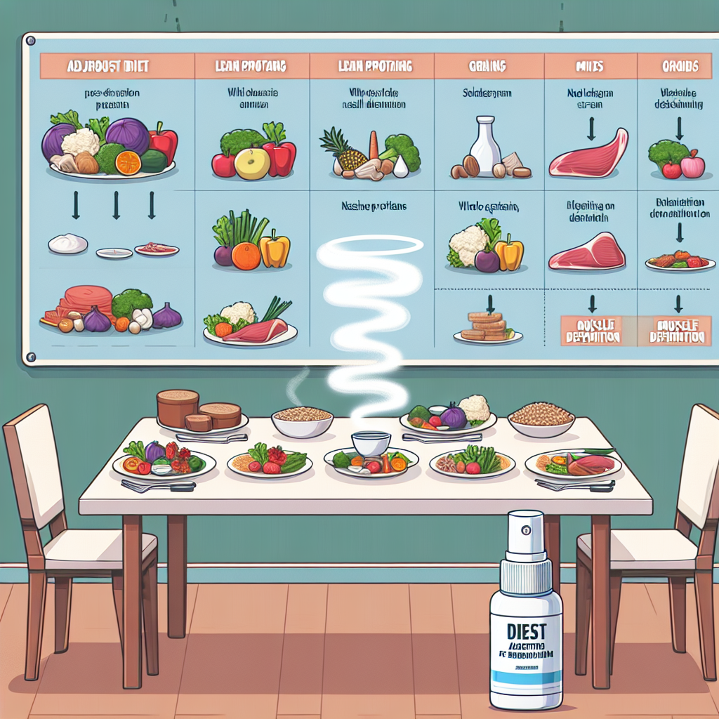 Cómo ajustar la dieta con Aerosoles nasales para definición
