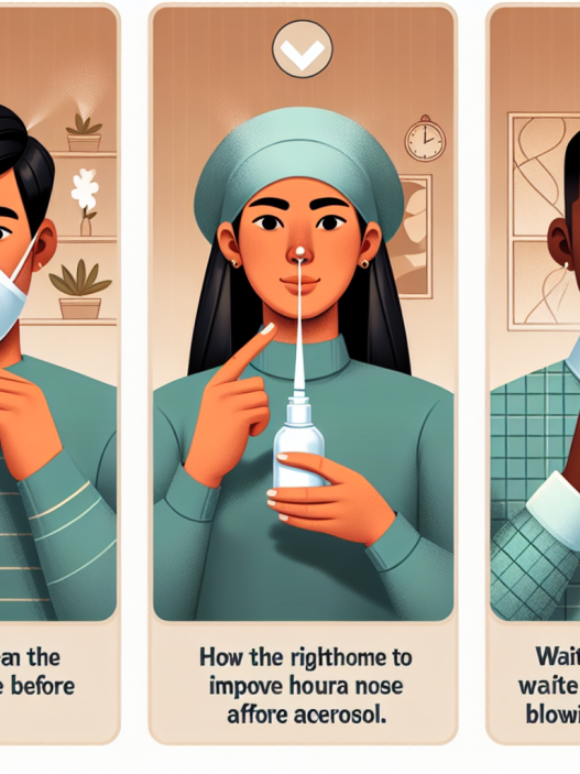 Cómo mejorar la absorción de Aerosoles nasales