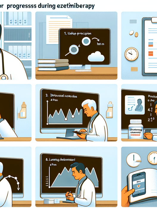 Cómo monitorear el progreso con fotos durante Ezetimiba