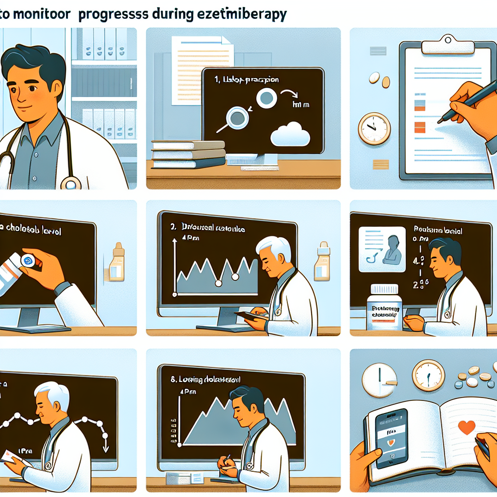 Cómo monitorear el progreso con fotos durante Ezetimiba