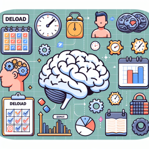 Cómo programar deloads sin perder efecto de Apoyo al cerebro y la memoria