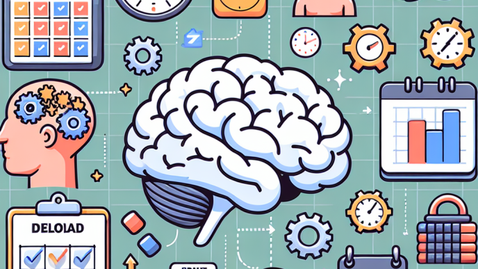 Cómo programar deloads sin perder efecto de Apoyo al cerebro y la memoria