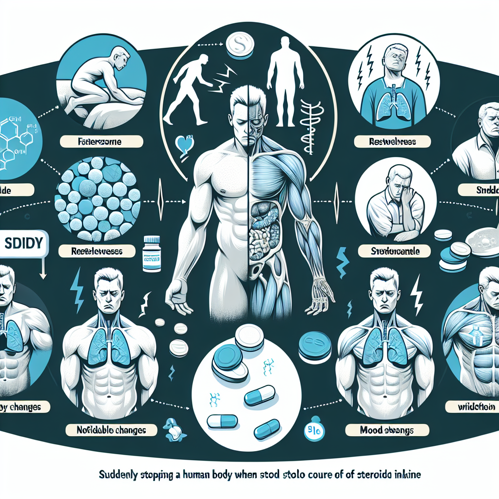 Cómo reacciona el cuerpo al suspender Esteroides Cursos en solitario bruscamente