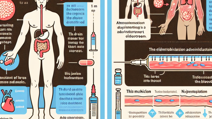 Diferencias entre Telmisartan oral e inyectable