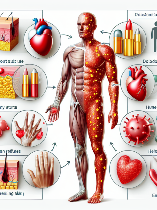 Efectos sobre la piel tras usar Colesterol - agentes reductores