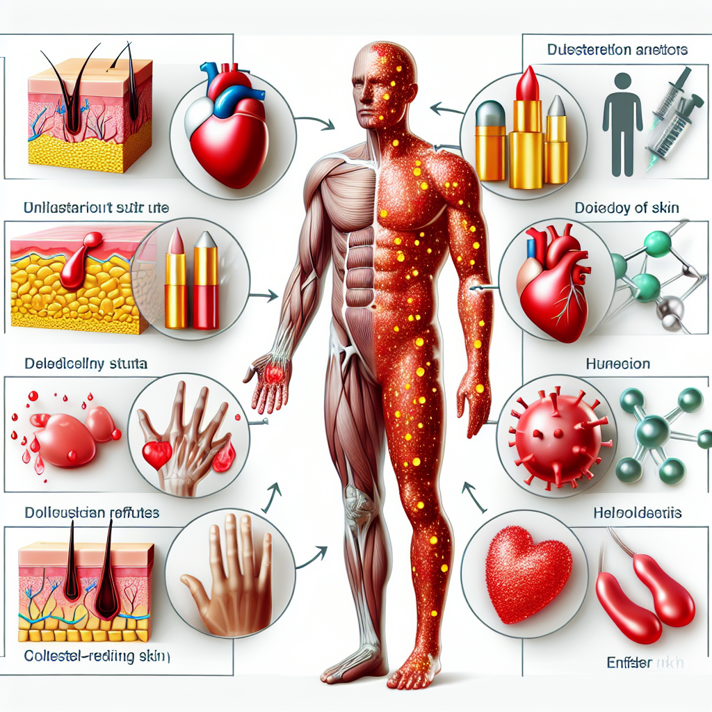 Efectos sobre la piel tras usar Colesterol - agentes reductores