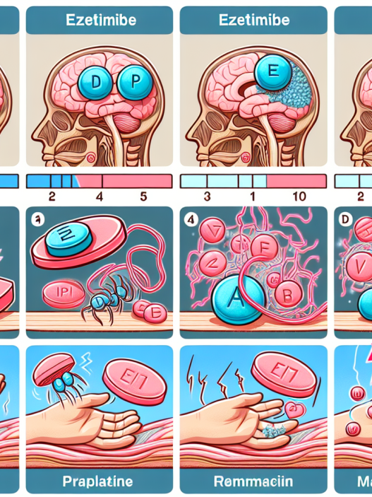 Ezetimiba en fases de activación neuromuscular
