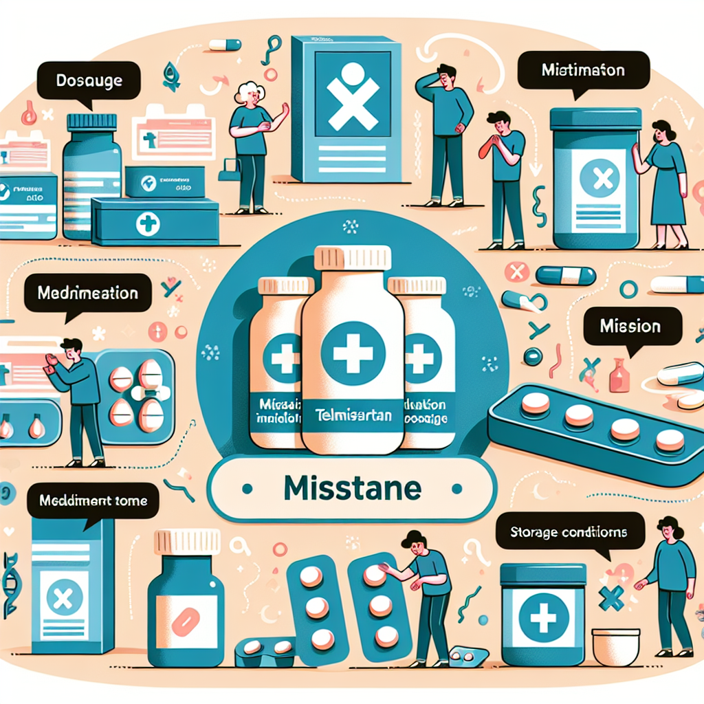 Principales errores al usar Telmisartan
