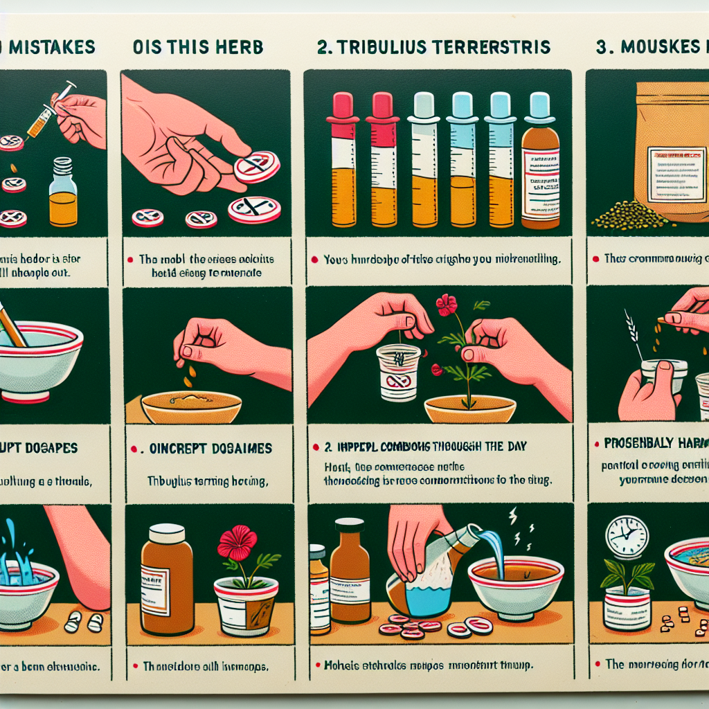 Principales errores al usar Tribulus Terrestris