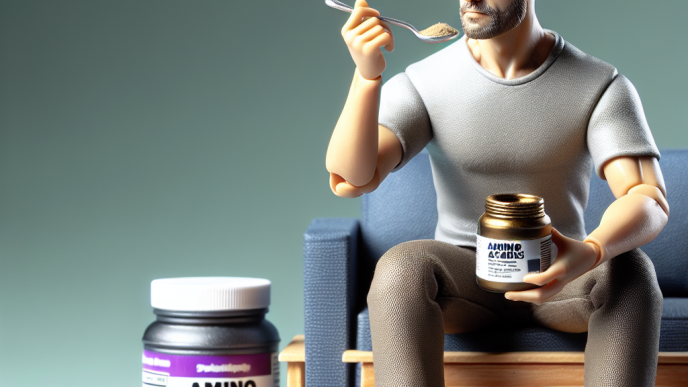 Uso de Aminoácidos sin entrenamiento con pesas