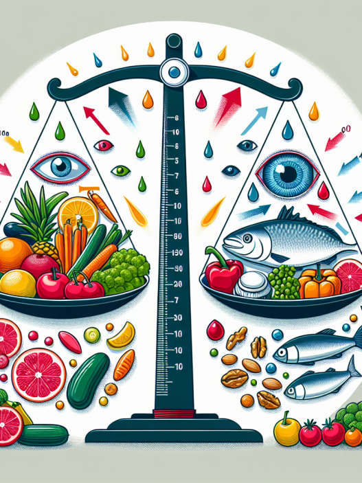 Vitamines y cambios en la presión ocular