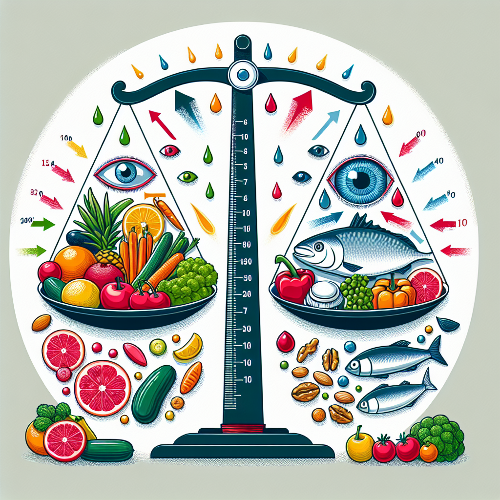 Vitamines y cambios en la presión ocular