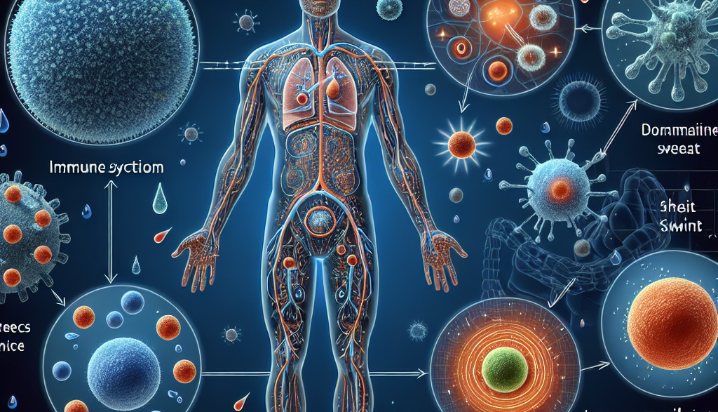 Cómo afecta Salud inmunológica a la sudoración y termorregulación
