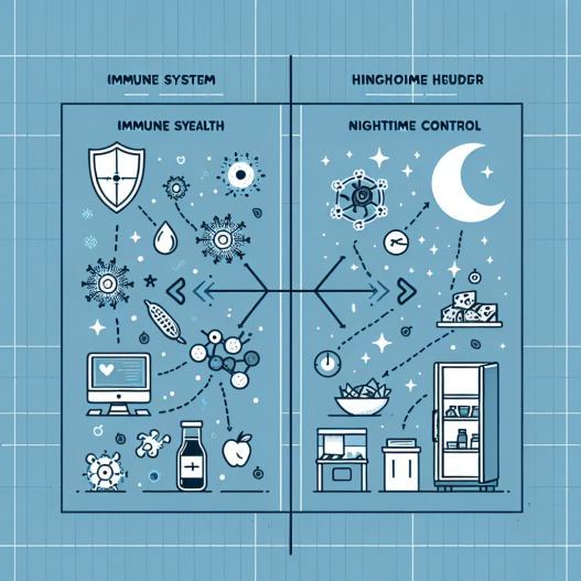 Salud inmunológica y control del apetito nocturno