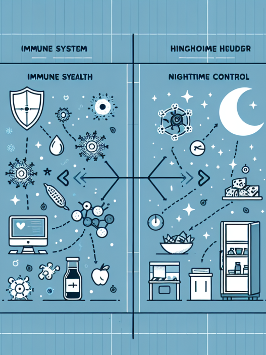 Salud inmunológica y control del apetito nocturno