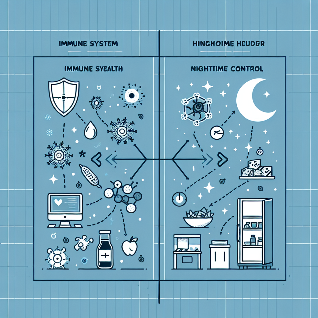 Salud inmunológica y control del apetito nocturno